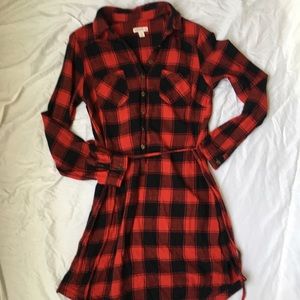 Flannel Dress